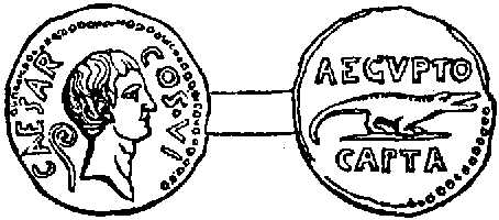 Coin of Julius Caesar.