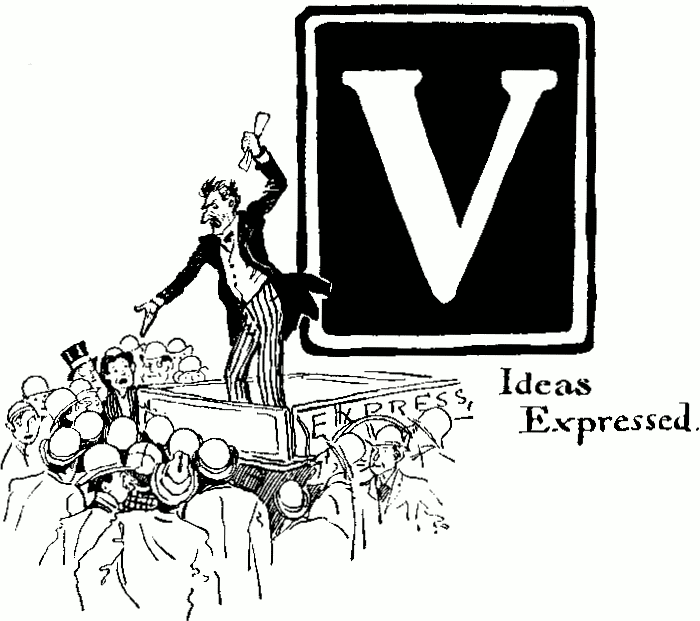 'V - Ideas Expressed.'