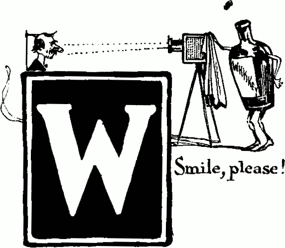 'W - Smile, please!'