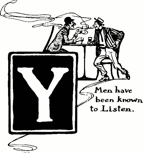 'Y - Men have been known to Listen.'
