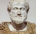 Roman copy in marble of a Greek bronze bust of Aristotle by Lysippus, c. 330 BC
