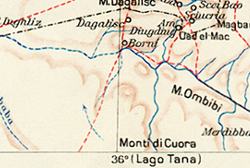 �  Vai alla Carta del LAGO TANA  �